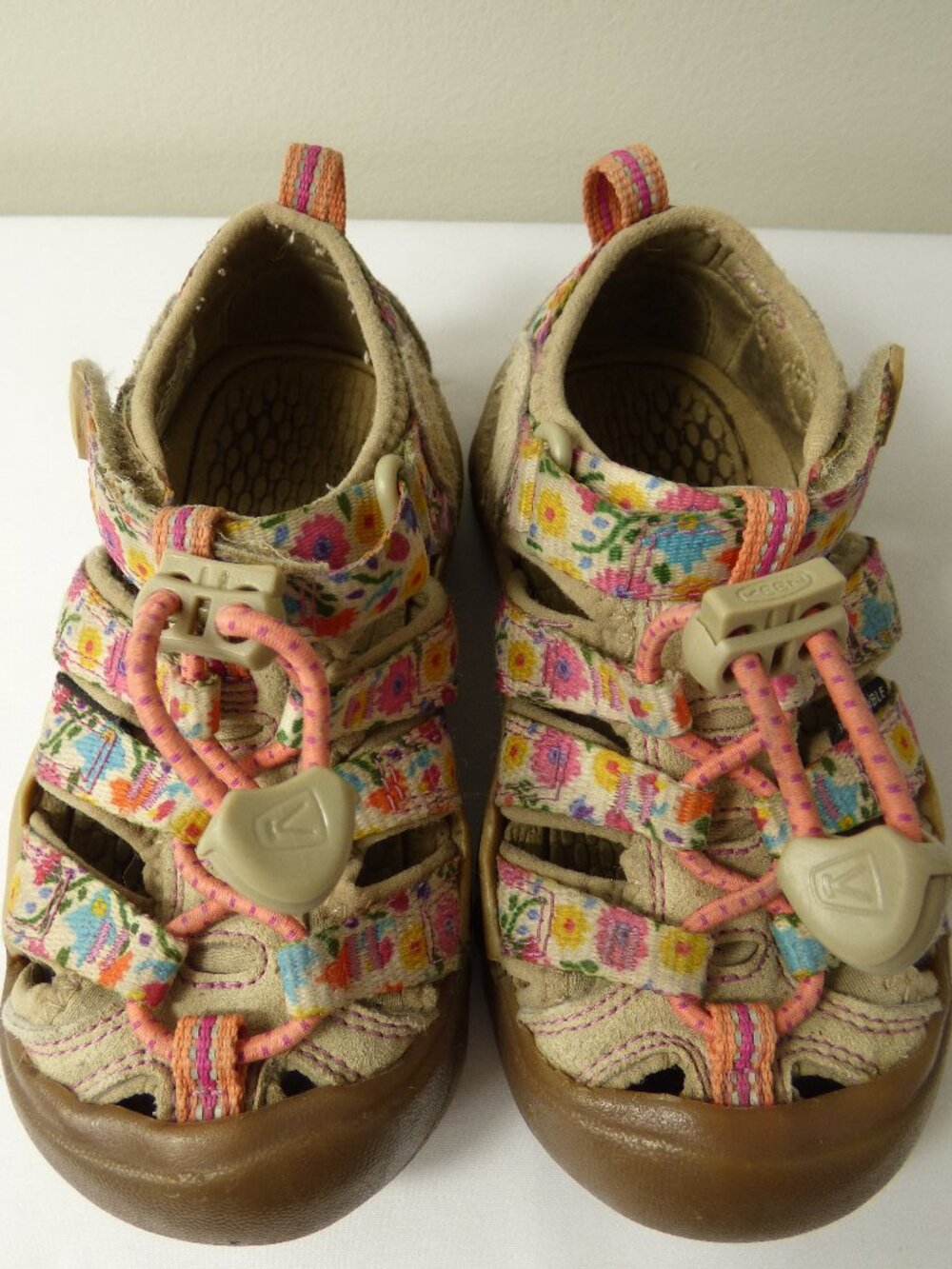 Keen Little Kids' Floral Newport H2, Size 9